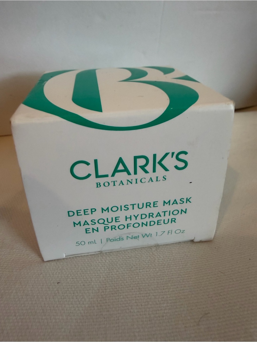 clark’s botanicals deep moisture mask